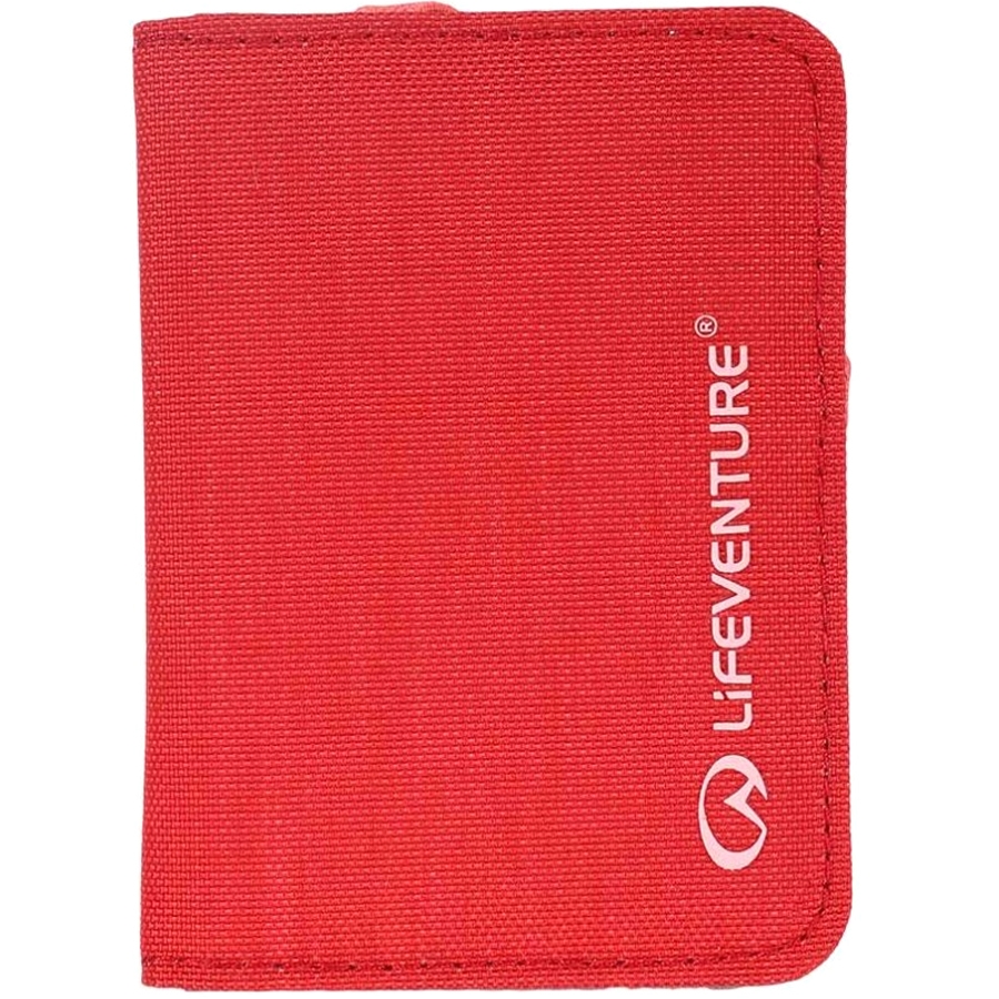 Lifeventure гаманець Recycled RFID Card Wallet raspberry