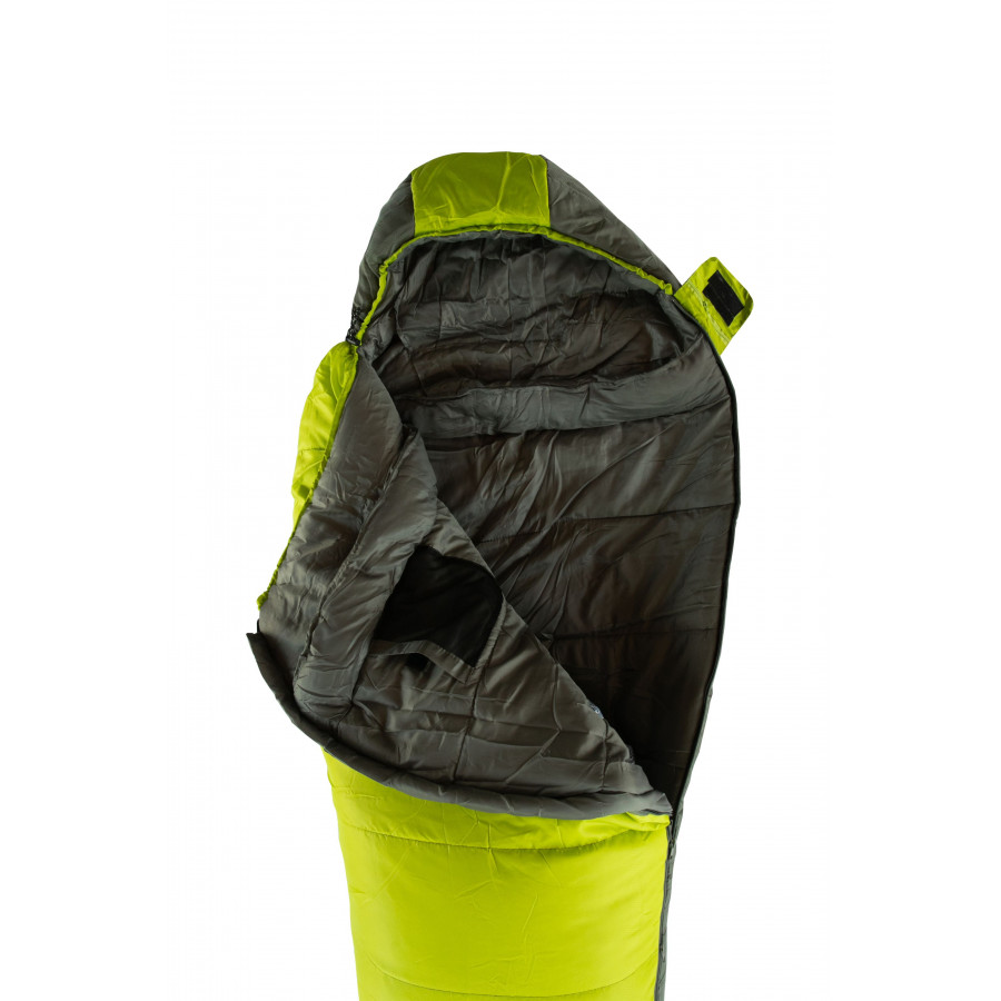 Спальний мішок Tramp Hiker Compact кокон лівий olive/grey 185/80-55 UTRS-052С