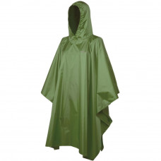 Пончо Trekmates Rove Poncho TM-006607 chive - O/S - зелений