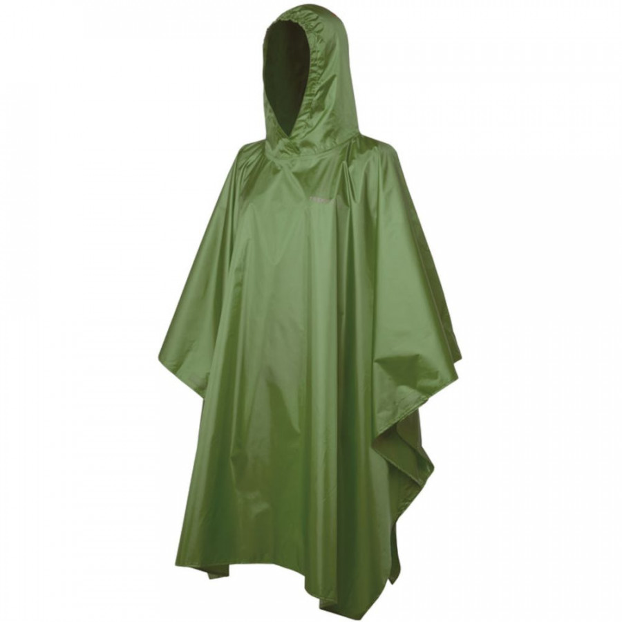 Пончо Trekmates Rove Poncho TM-006607 chive - O/S - зелений