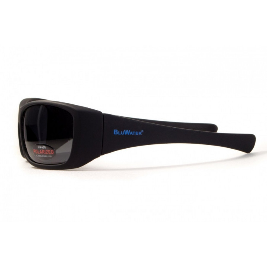 Окуляри поляризаційні BluWater Paddle Polarized (gray) чорні