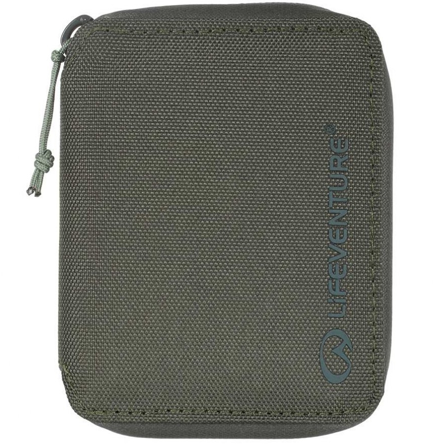 Lifeventure гаманець Recycled RFID Bi-Fold Wallet olive