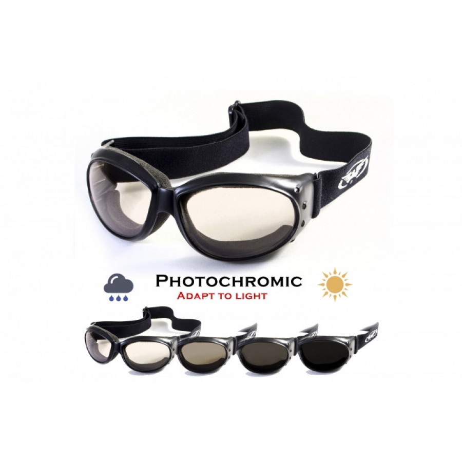 Окуляри захисні Global Vision Eliminator Photochromic (clear), прозорі фотохромні