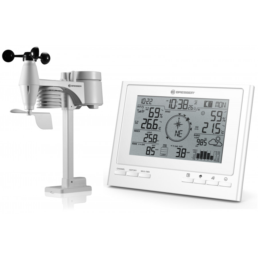 Метеостанція Bresser 7-in-1 Exclusive Line Weather Center Climate Scout (7003100GYE000)