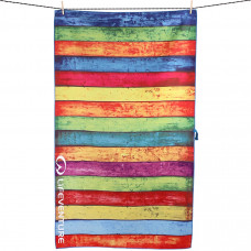 Lifeventure рушник Soft Fibre Printed Striped Planks Giant