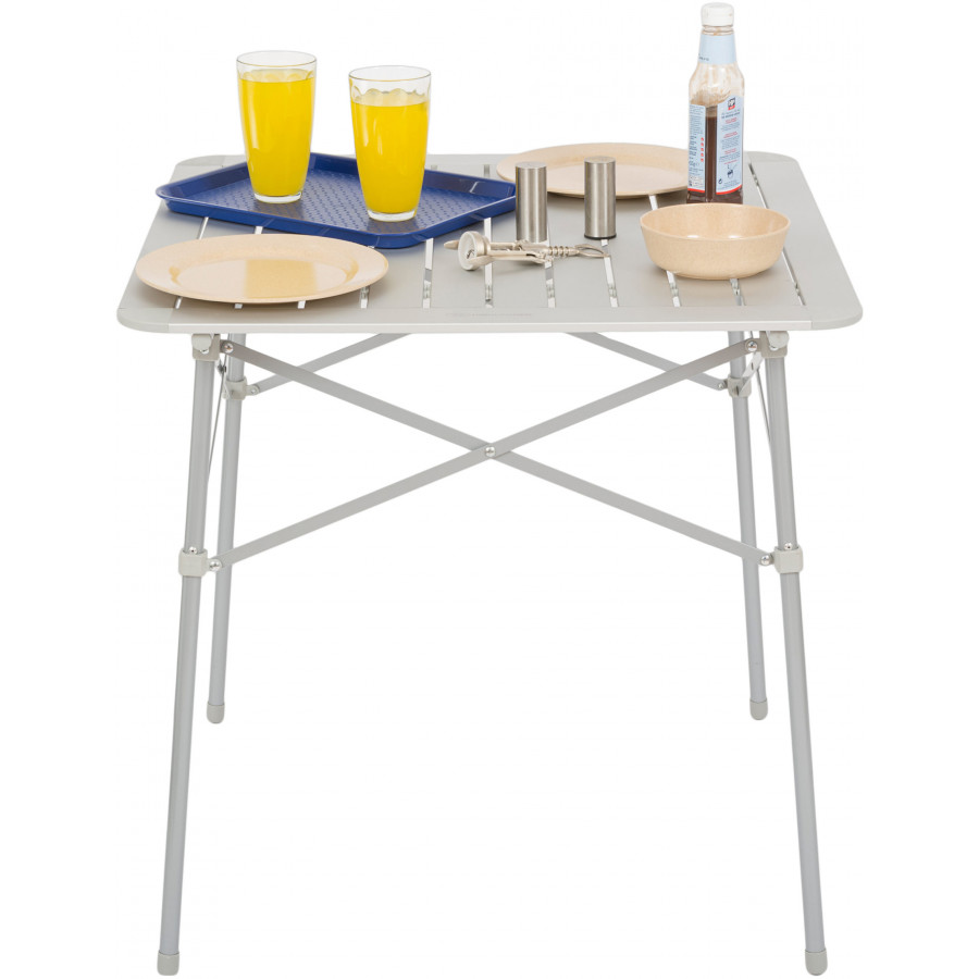 Стіл розкладний Highlander Aluminium Slat Folding Table Small Silver (FUR073)