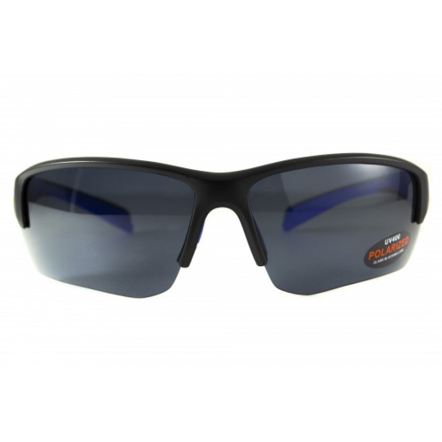 Окуляри поляризаційні BluWater Samson-3 Polarized (gray), чорні