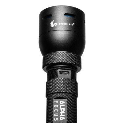 Ліхтар тактичний Falcon Eye Alpha 2.4 (500 Lm) Focus USB Rechargeable (FHH0117)