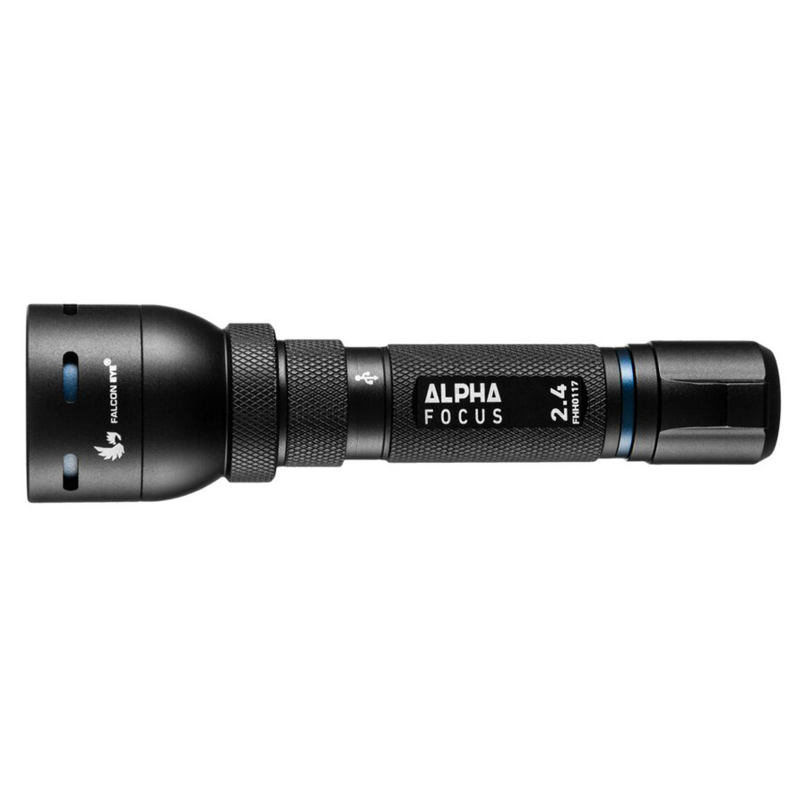 Ліхтар тактичний Falcon Eye Alpha 2.4 (500 Lm) Focus USB Rechargeable (FHH0117)