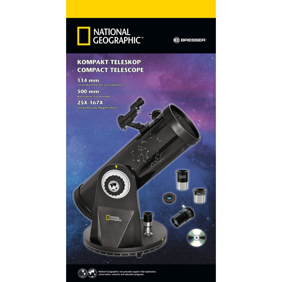 Телескоп National Geographic 114/500 Compact (9065000)