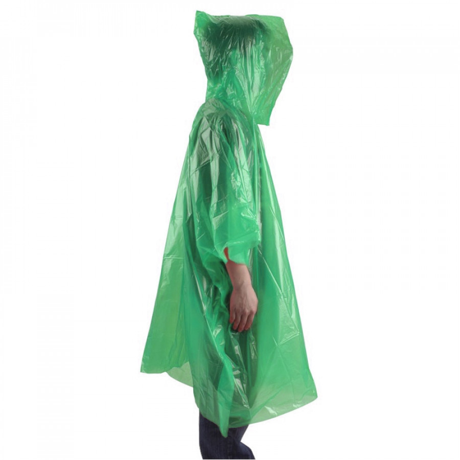 AceCamp пончо Emergency Rain Poncho green