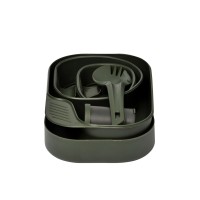 Набір посуду для однієї особи Camp-A-Box Complete, Olive Green від WILDO