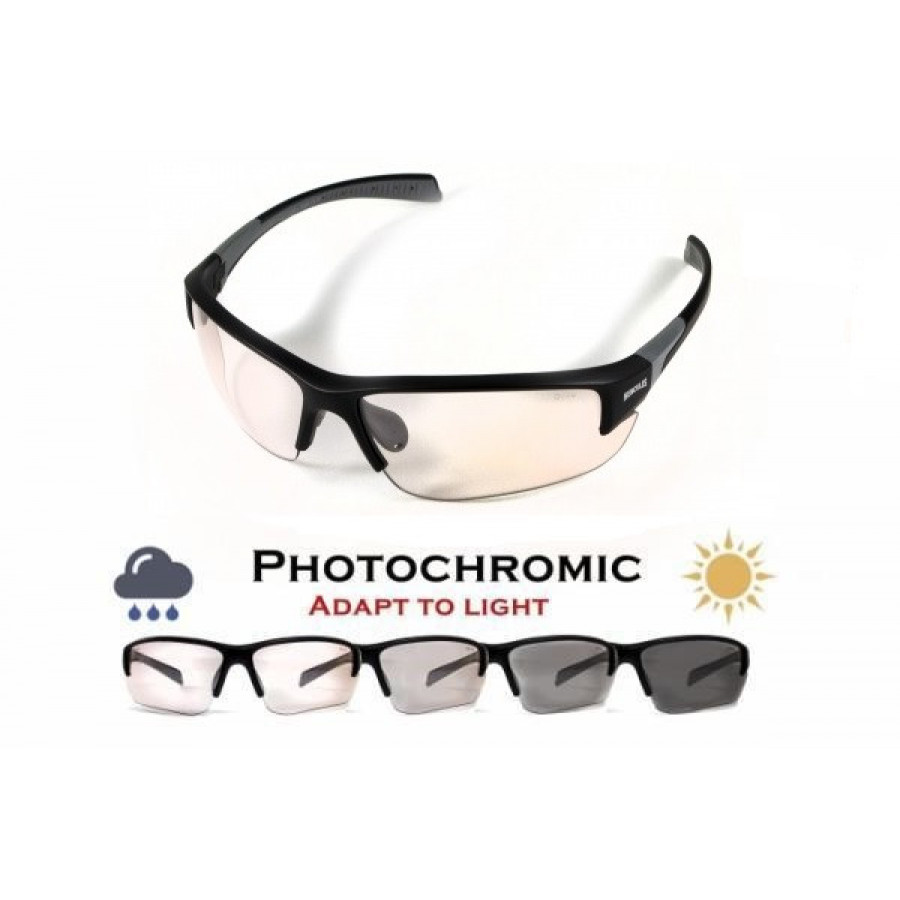 Окуляри фотохромні (захисні) Global Vision Hercules-7 Photochromic (clear), фотохромні прозорі