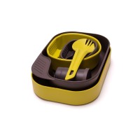 Набір посуду для однієї особи Camp-A-Box Complete, Lime від WILDO