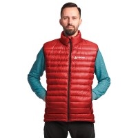 Чоловічий пуховий жилет ROCK FRONT Mistral UL - XL - Червоний