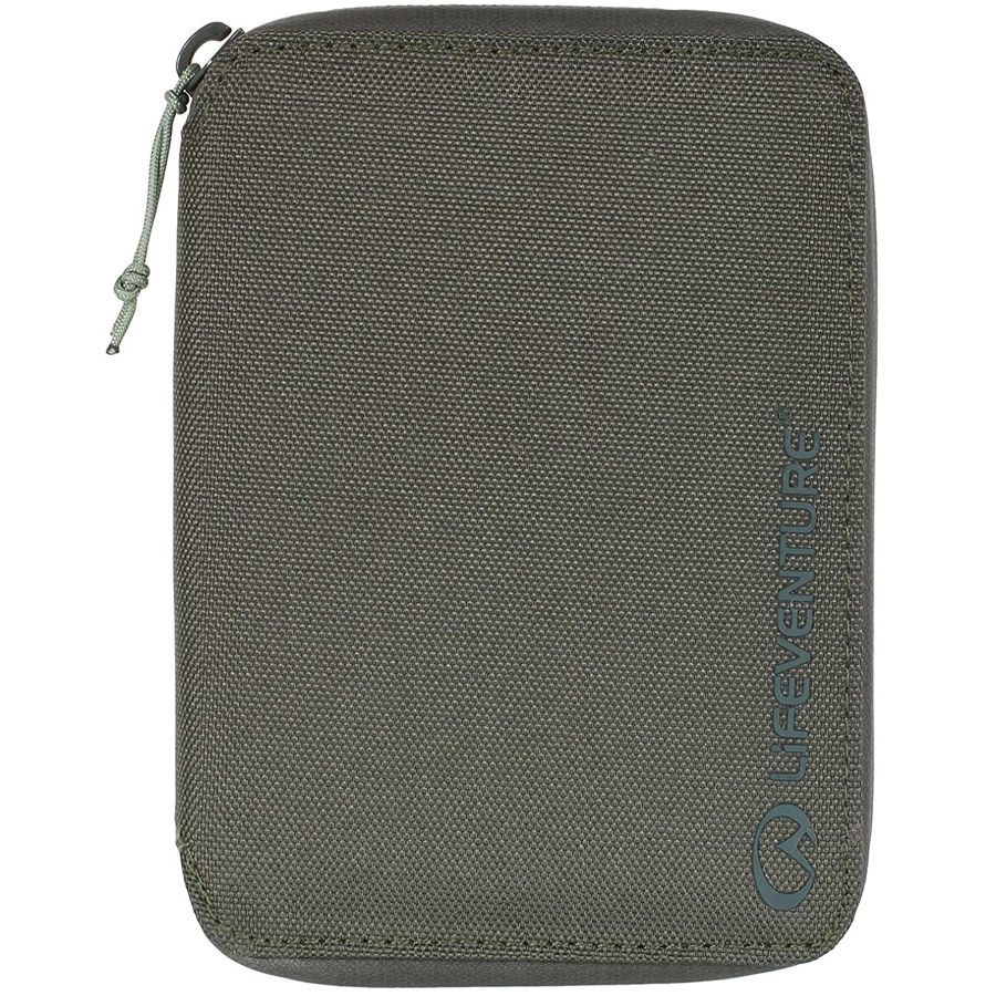 Lifeventure гаманець Recycled RFID Mini Travel Wallet olive