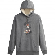 Picture Organic толстовка Chuchie Plush Hoody dark grey melange L