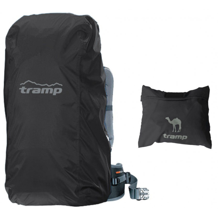 Чохол на рюкзак Tramp black 104х34х31см L TRP-019