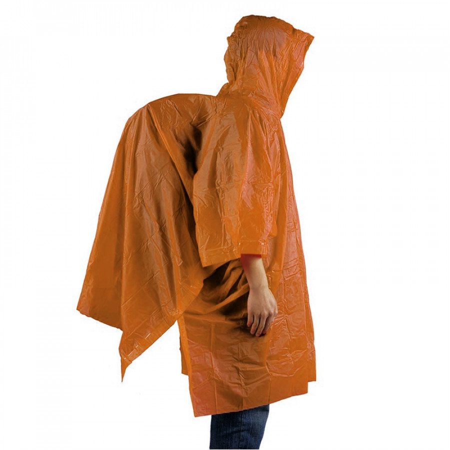 AceCamp пончо Vinyl Rain Poncho orange