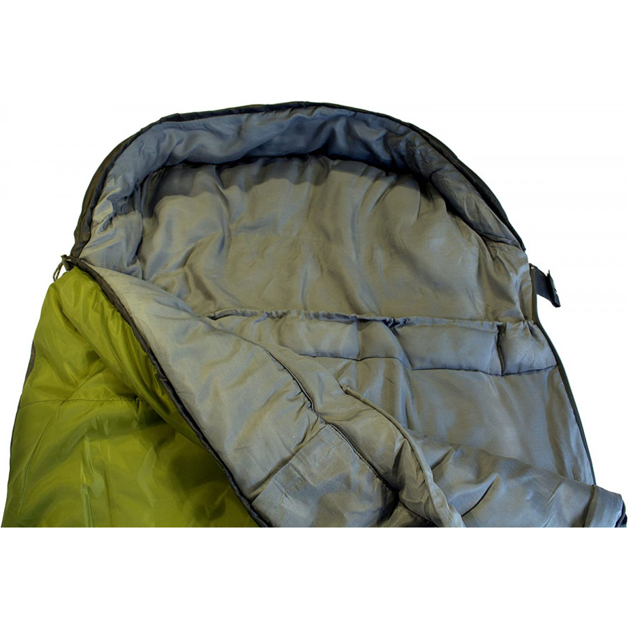 Спальний мішок High Peak TR 300/0°C Dark Grey/Green Left (23019)