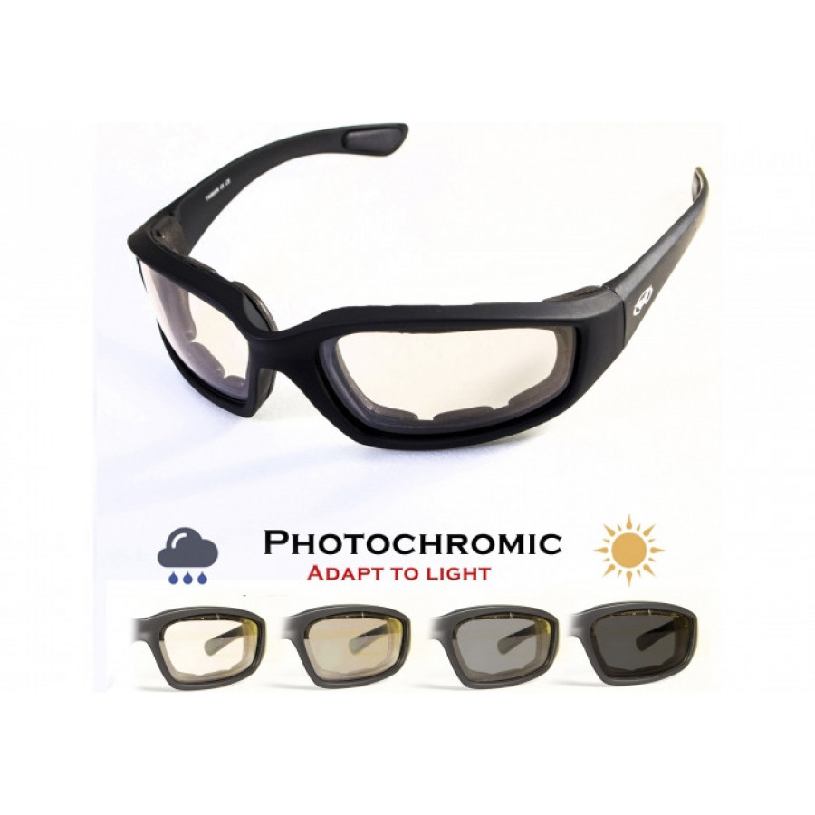 Окуляри фотохромні (захисні) Global Vision KickBack Photochromic (clear) фотохромні прозорі ***