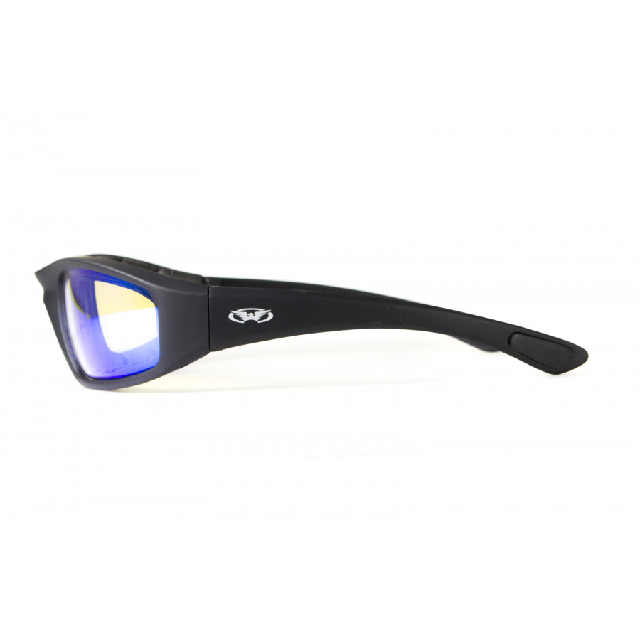 Окуляри фотохромні (захисні) Global Vision KickBack Photochromic (G-Tech™ blue) Anti Fog, фотохромні дзеркальні сині