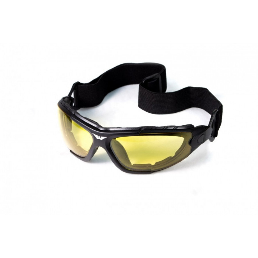 Окуляри фотохромні (захисні) Global Vision Shorty Photochromic (yellow) Anti-Fog, фотохромні жовті ***