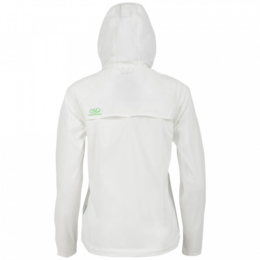 Вітрівка жіноча Highlander Stow & Go Pack Away Rain Jacket 6000 mm White S (JAC077L-WE-S)