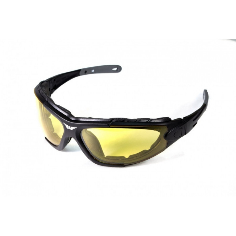 Окуляри фотохромні (захисні) Global Vision Shorty Photochromic (yellow) Anti-Fog, фотохромні жовті ***