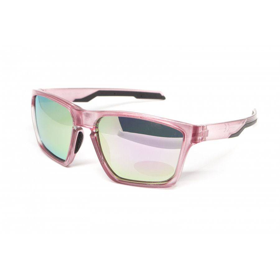 Окуляри BluWater Sandbar Polarized (G-Tech pink), дзеркальні рожеві