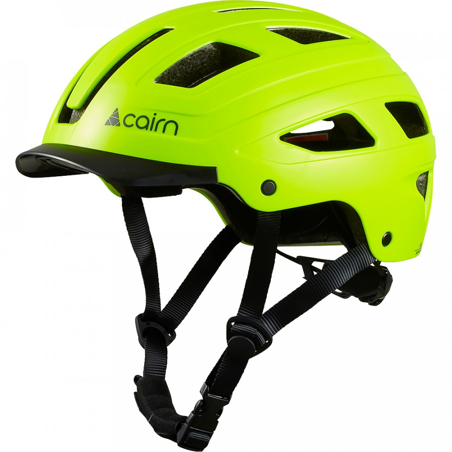 Cairn велошолом Clarke mat neon yellow 59-61