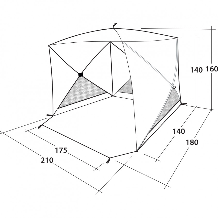 Намет пляжний Outwell Beach Shelter Compton Blue (111230)