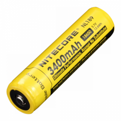 Акумулятор літієвий Li-Ion CR123A Nitecore NL166 3.7V (650mAh)