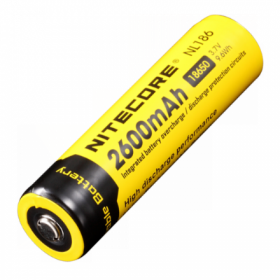 Акумулятор літієвий Li-Ion CR123A Nitecore NL166 3.7V (650mAh)