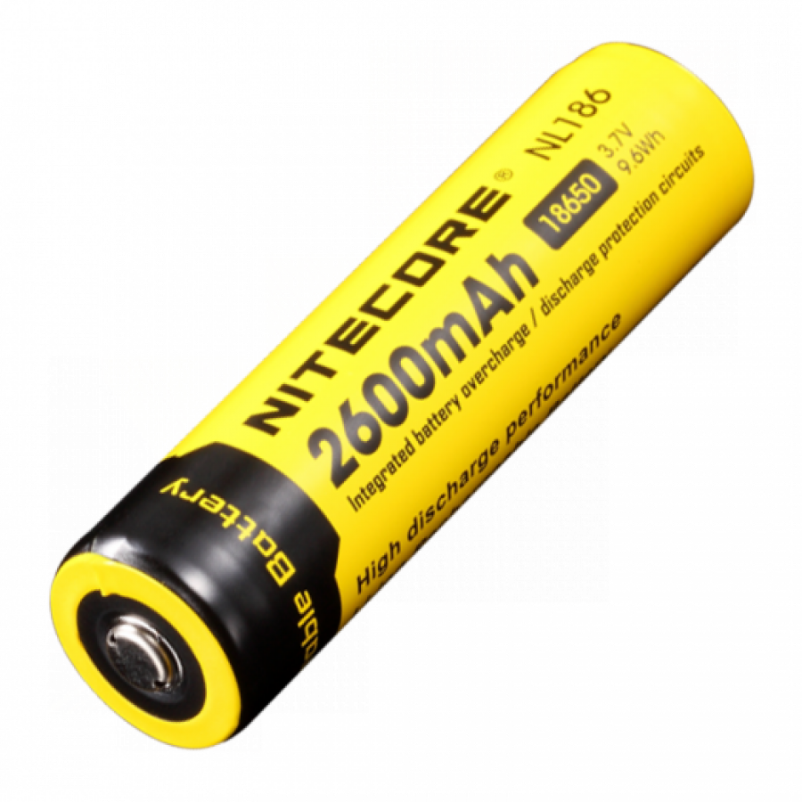 Акумулятор літієвий Li-Ion CR123A Nitecore NL166 3.7V (650mAh)