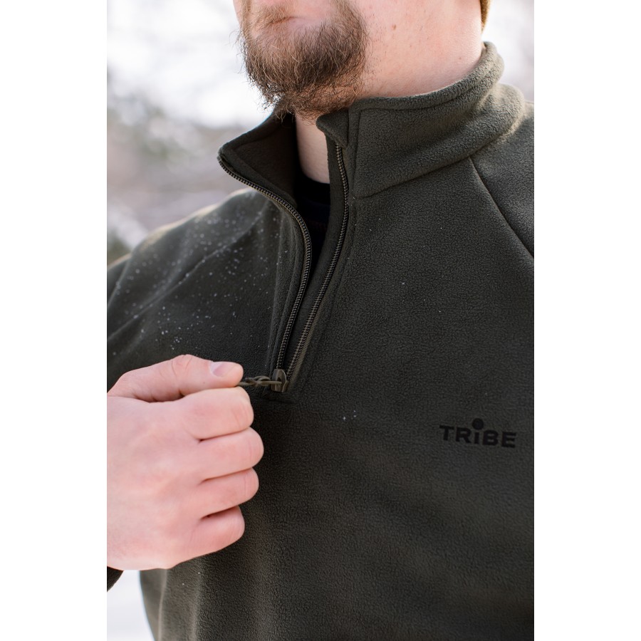 Кофта флісова Tribe Fleece Jacket Half Zip T-KJ-0012-olive, 56