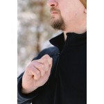 Кофта флісова Tribe Fleece Jacket Half Zip T-KJ-0012-black, 50
