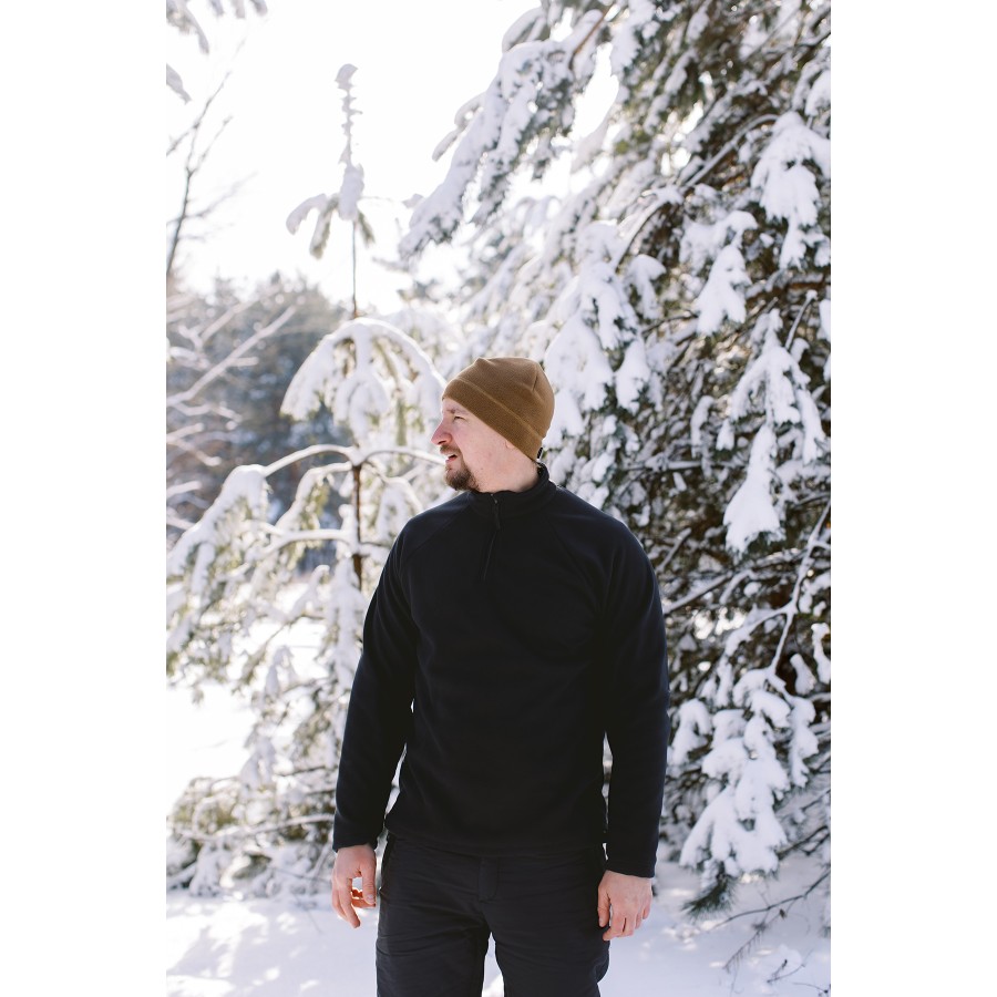 Кофта флісова Tribe Fleece Jacket Half Zip T-KJ-0012-black, 56
