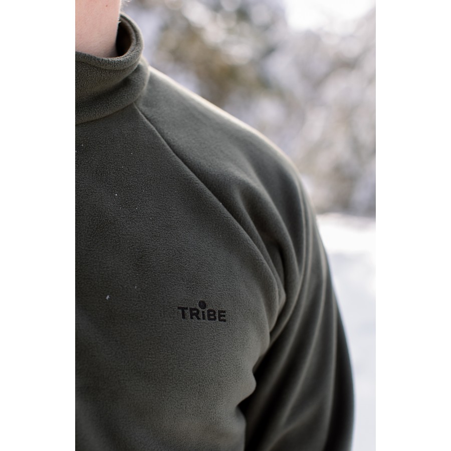 Кофта флісова Tribe Fleece Jacket Half Zip T-KJ-0012-olive, 48