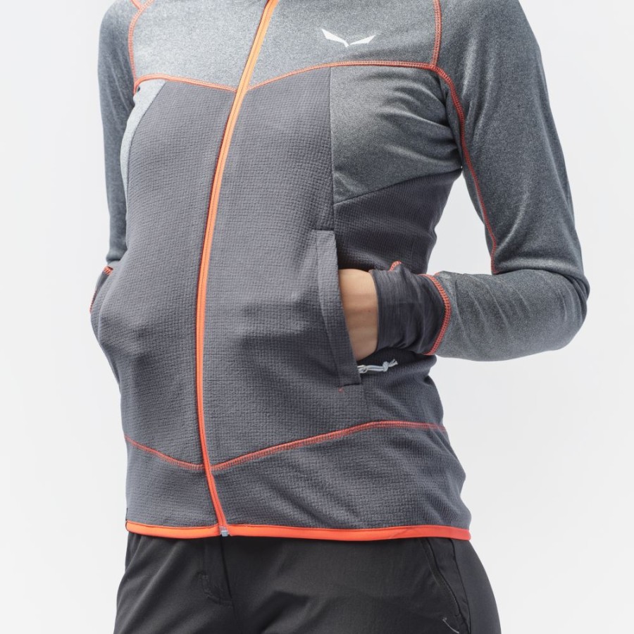 Флісова кофта Salewa Puez Hybrid Polarlite Full-Zip Wms р. M