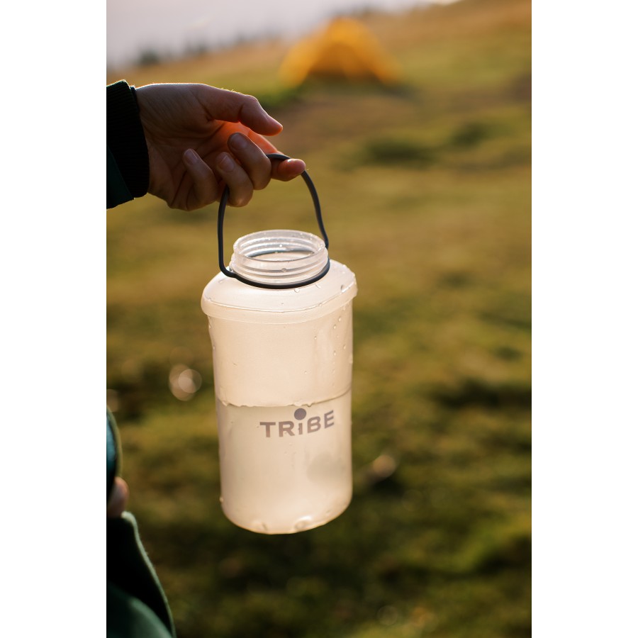 Пляшка Tribe Soft Bottle 1 л TPU м'яка T-FE-0023-crystal-white