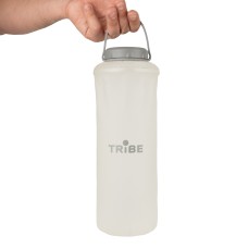Пляшка Tribe Soft Bottle 1,5 л TPU м'яка T-FE-0024-crystal-white