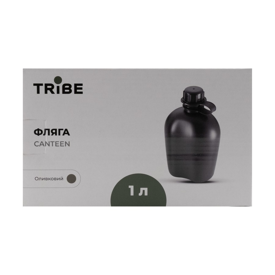 Фляга Tribe Canteen пластикова T-FE-0022-olive