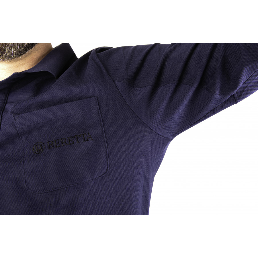 Футболка мужская с длинным рукавом Airmesh Polo LS "Beretta"