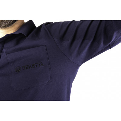 Футболка мужская с длинным рукавом Airmesh Polo LS "Beretta"