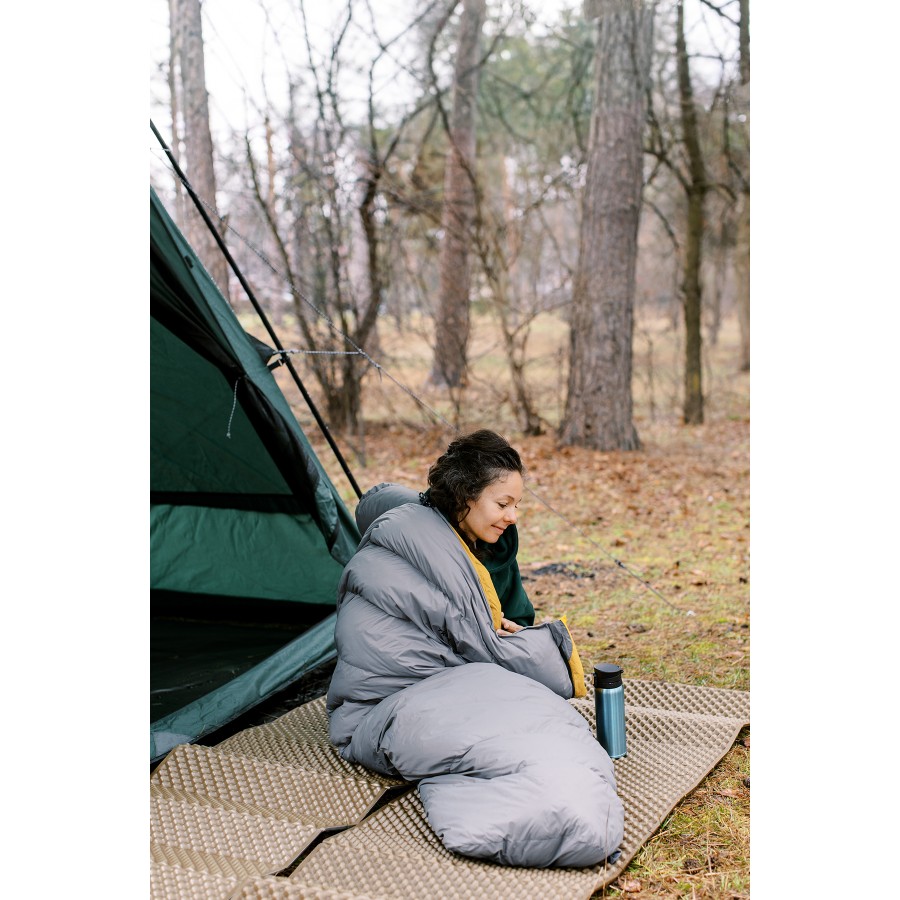 Спальний мішок Tribe Down 400 Long пуховий T-CH-0008-grey-L