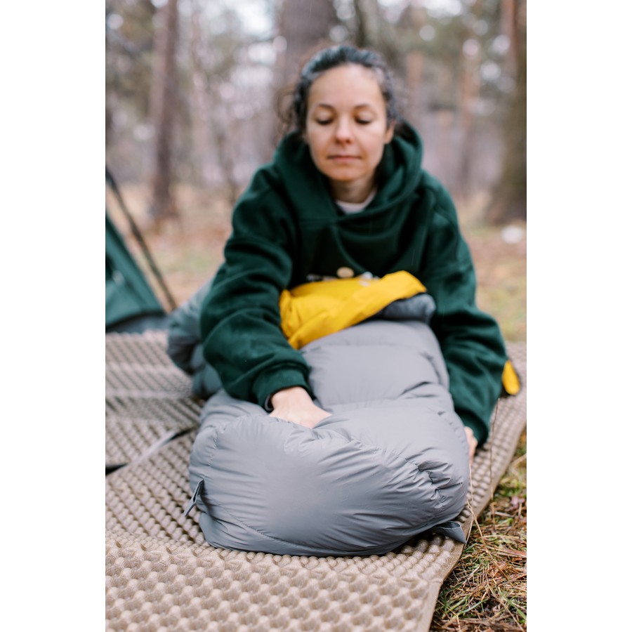 Спальний мішок Tribe Down 400 Long пуховий T-CH-0008-grey-L