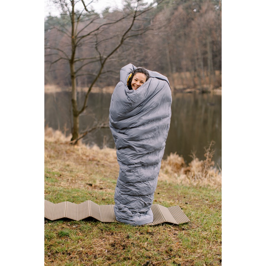 Спальний мішок Tribe Down 800 Long пуховий T-CH-0010-grey-L