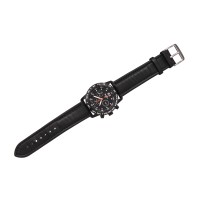 Годинник Traser Classic Chrono BD Pro Blue шкіра