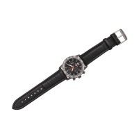 Годинник Traser Classic Chrono BD Titan Blue шкіра